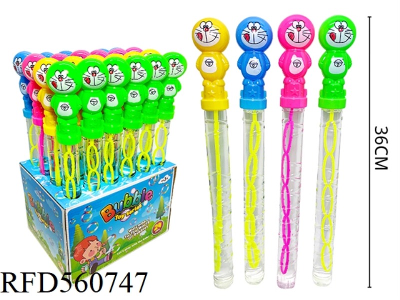 36CM JINGLE CAT BUBBLE STICK