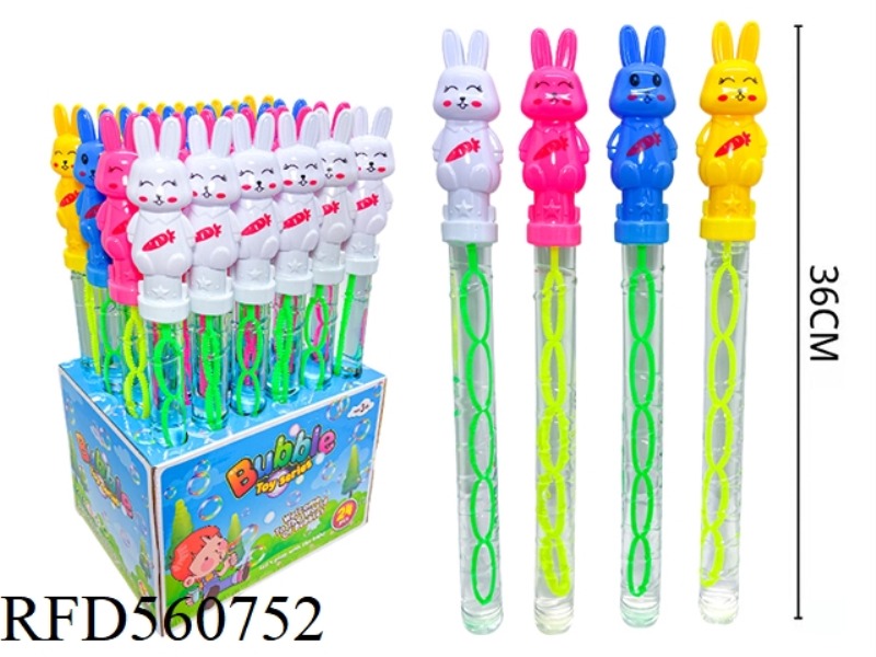 36CM CUTE RABBIT BUBBLE STICK