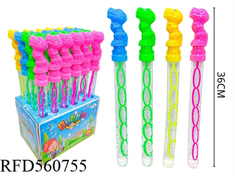 36CM DINOSAUR BUBBLE STICK