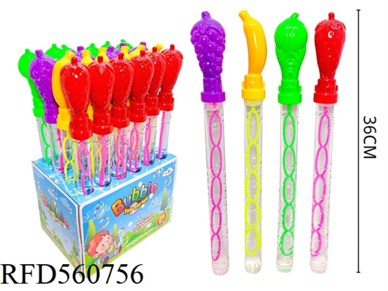 36CM FRUIT BUBBLE STICK