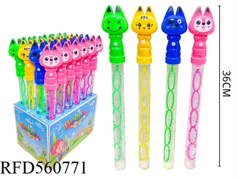 36CM SMALL ANIMAL BUBBLE STICK