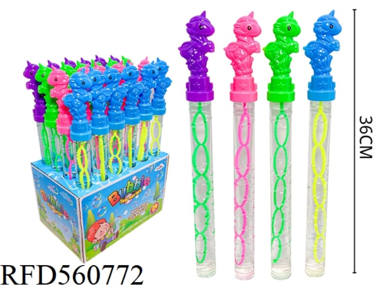 36CM UNICORN BUBBLE STICK