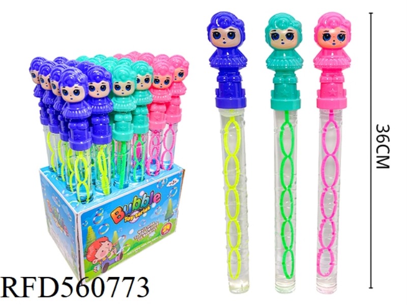 36CM SURPRISE DOLL BUBBLE STICK