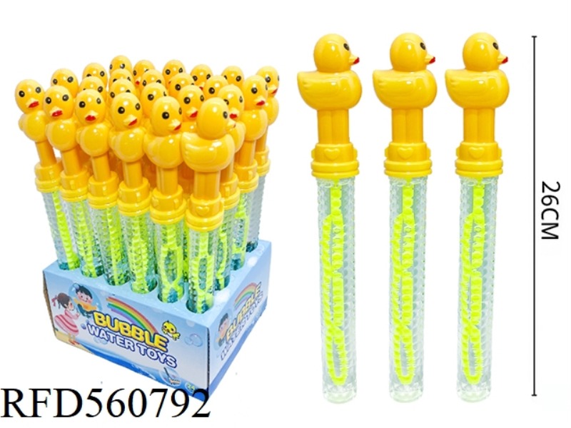 26CM DUCKLING BUBBLE STICK