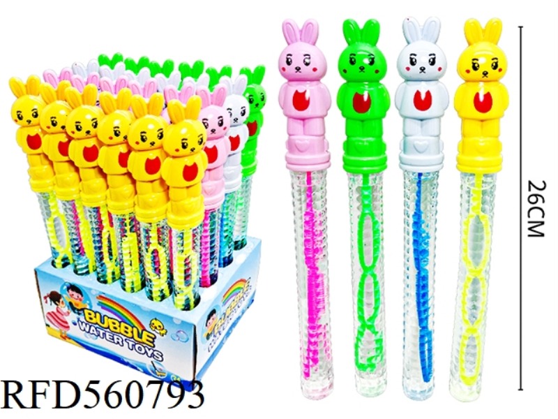 26CM ROGUE RABBIT BUBBLE STICK