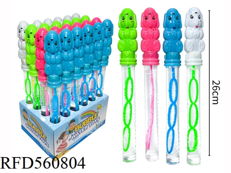 26CM ELEPHANT BUBBLE STICK
