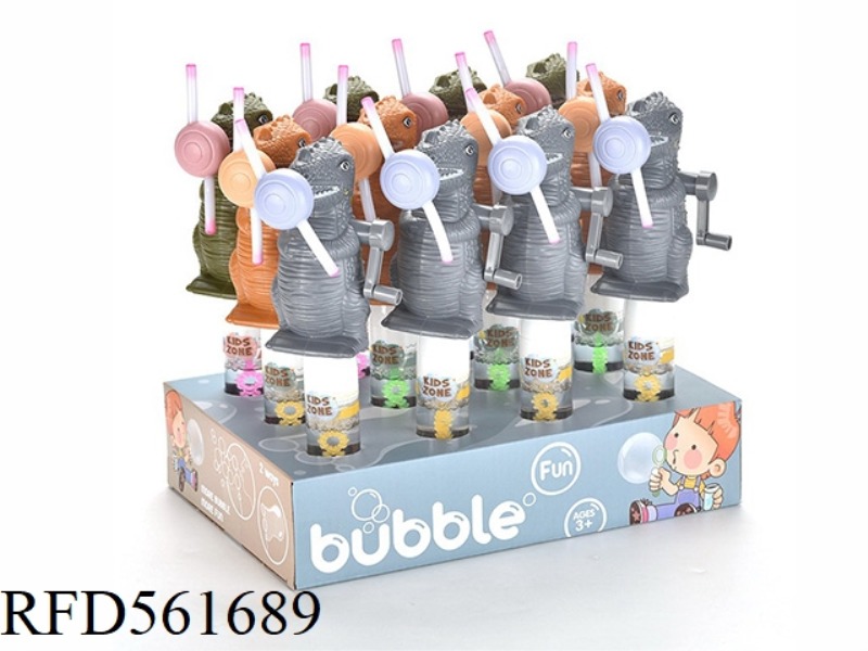 LIGHT DINOSAUR BUBBLE WAND