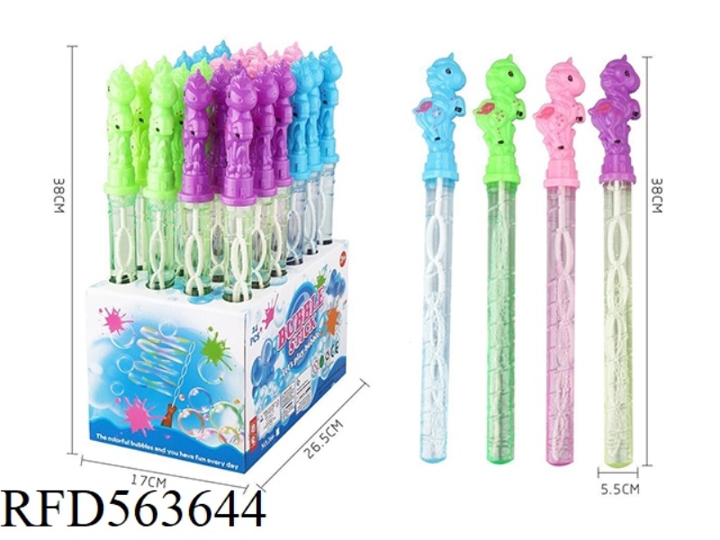 UNICORN BUBBLE STICK (24PCS)