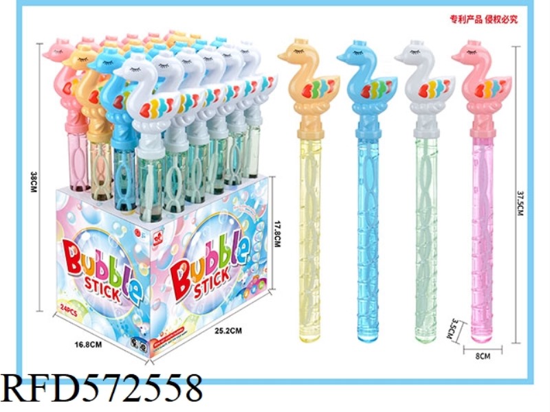 SWAN BUBBLE WAND 24PCS