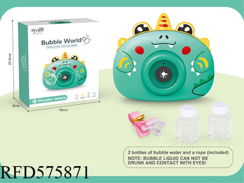 BUBBLE DINOSAUR CAMERA