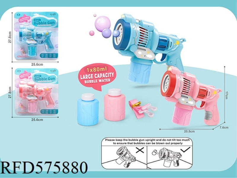 MAGIC REVOLVER BUBBLE GUN