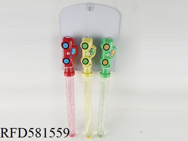 ANIMAL CAR BUBBLE STICK 3PCS 110ML