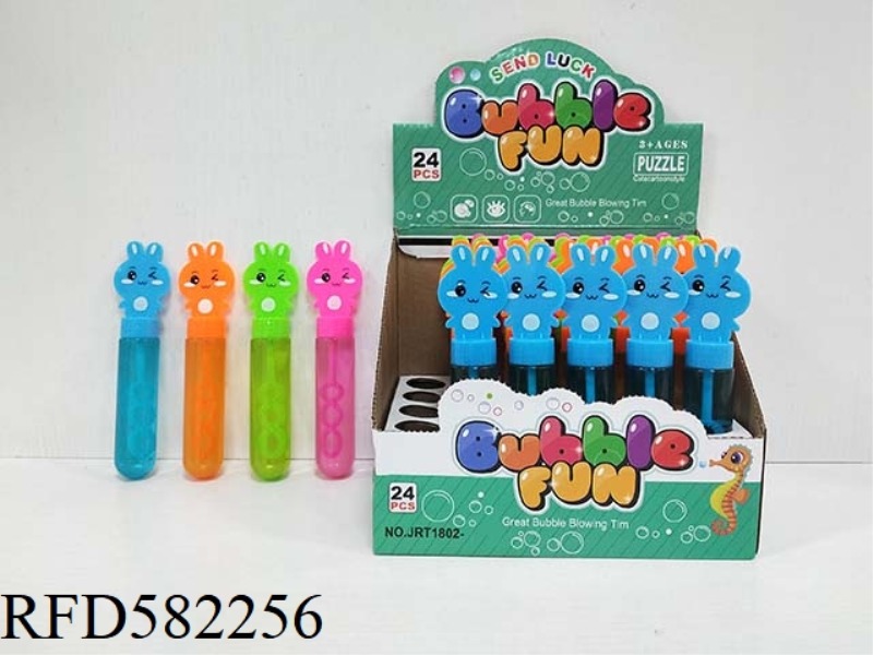 FAN RABBIT BUBBLE WAND 24PCS