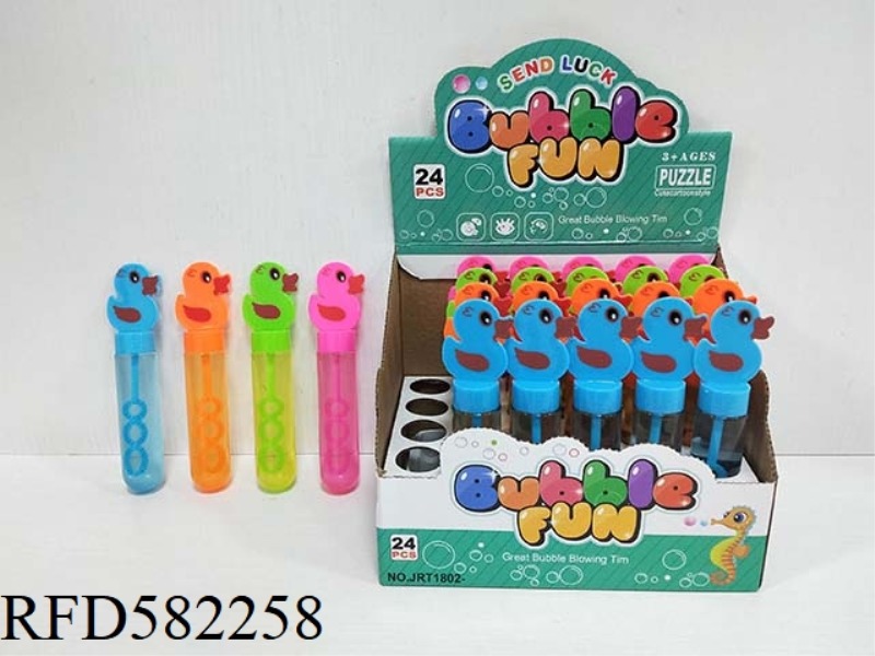 FAN DUCK BUBBLE WAND 24PCS