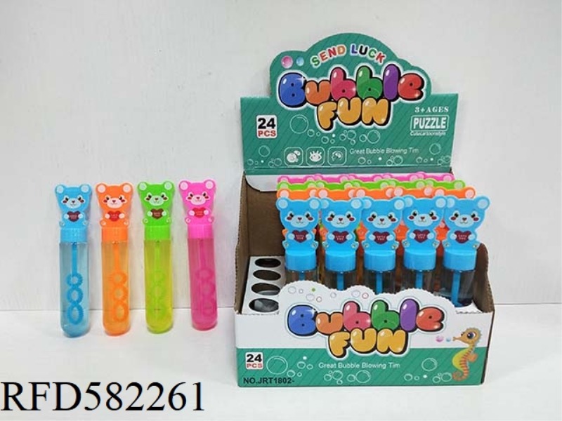 MIRKATONE BEAR BUBBLE WAND 24PCS