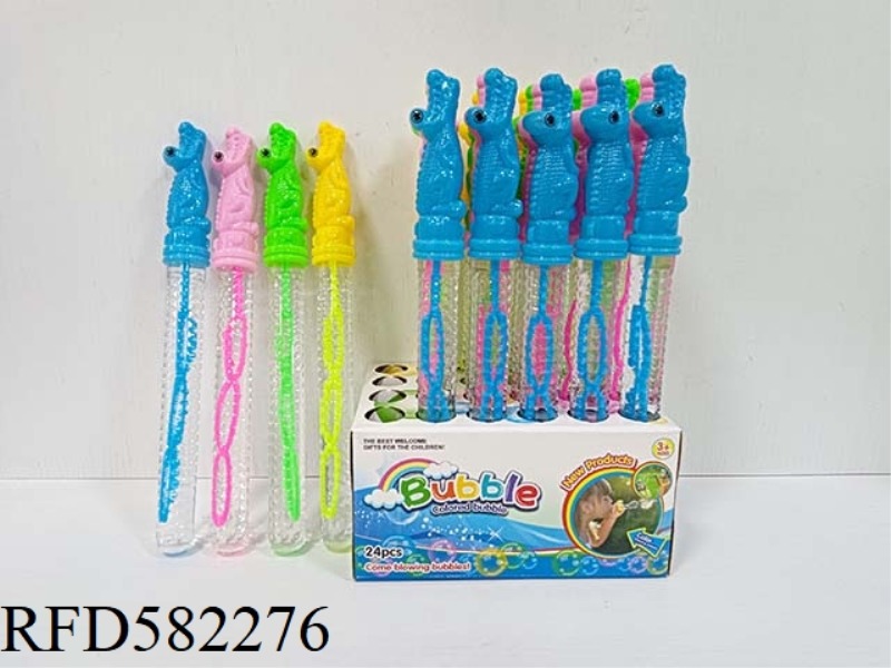 26CM CROCODILE BUBBLE WAND 24PCS