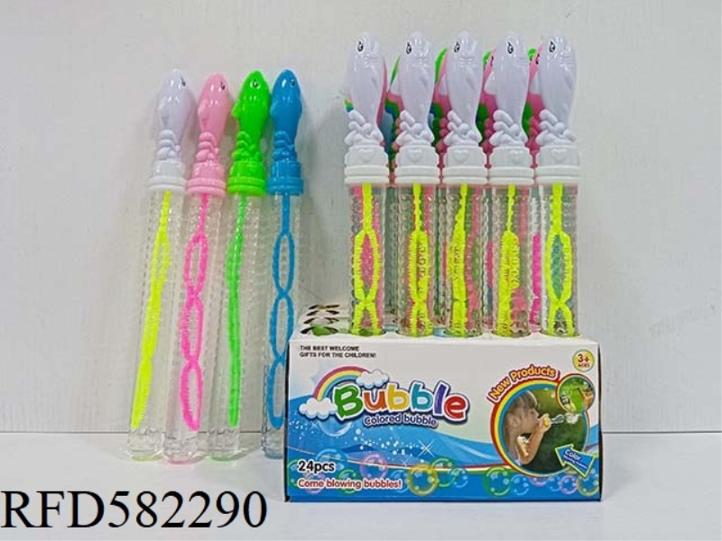 26CM SHARK BUBBLE WAND 24PCS