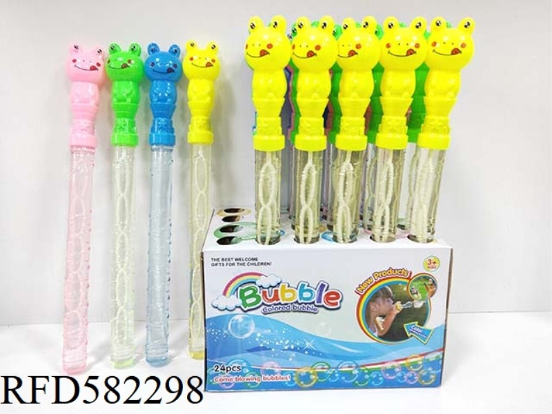 BIG EYE FROG BUBBLE WAND 24PCS
