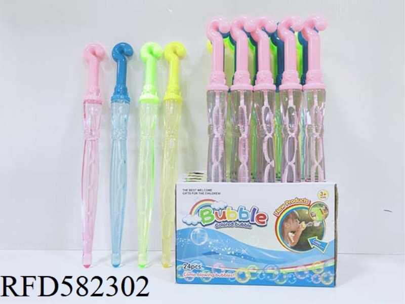 UMBRELLA BUBBLE WAND 24PCS