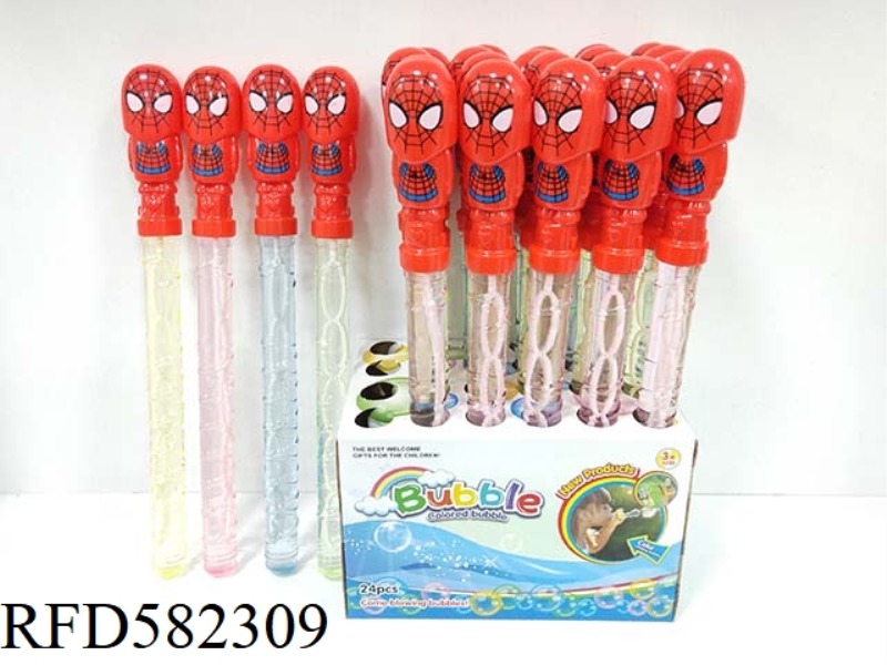 SPIDER-MAN BUBBLE WAND 24PCS