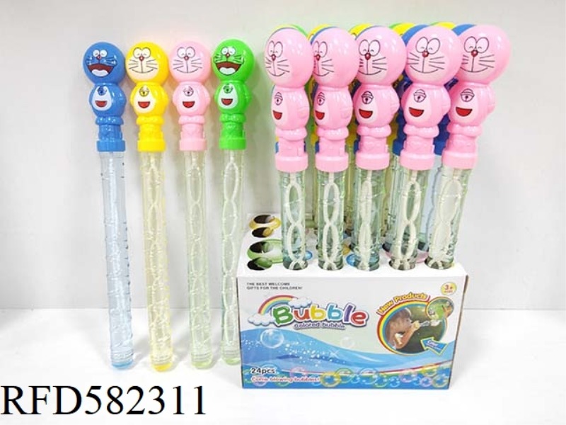 JINGLE BUBBLE WAND 24PCS