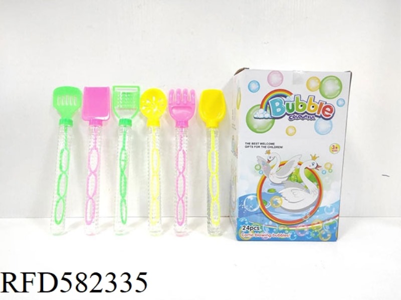 26CM BEACH BUBBLE WAND 24PCS