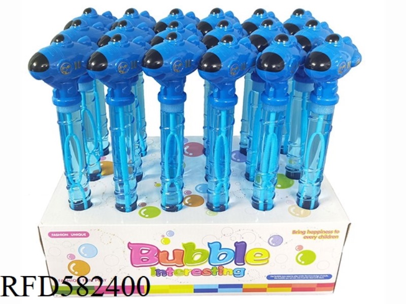 33CM SPACESHIP WHISTLE BUBBLE WAND (ENGLISH) 18PCS