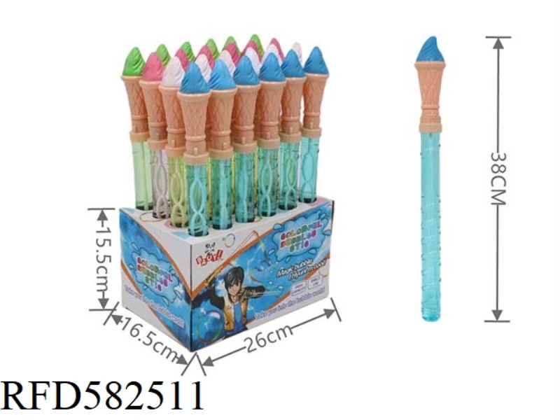 ICE CREAM (38 CM SPIRAL BOTTLE) 24PCS