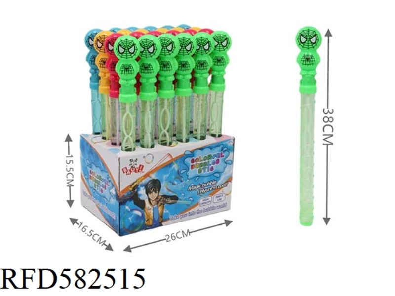 SPIDER-MAN (38 CM SPIRAL BOTTLE) 24PCS