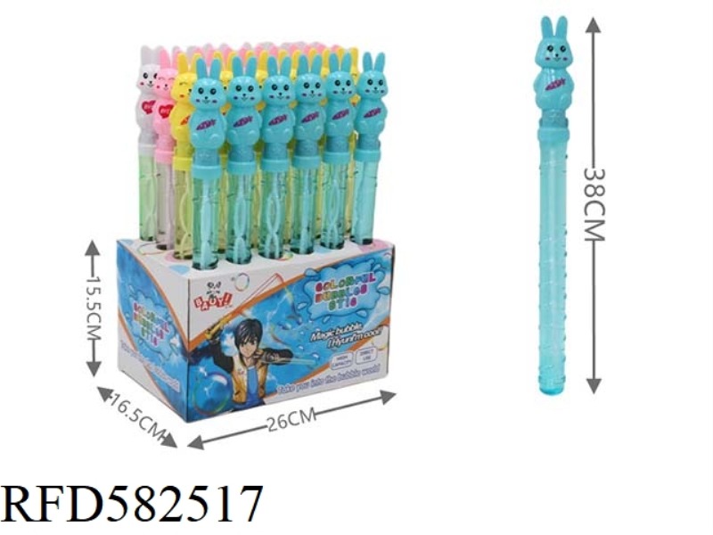LUCKY RABBIT (38 CM SPIRAL BOTTLE) 24PCS