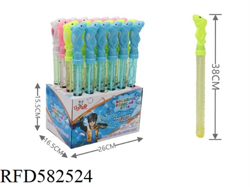 SHARK (38 CM SPIRAL BOTTLE) 24PCS