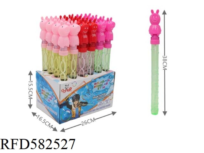 PEPPA PIG 2 (38 CM SPIRAL BOTTLE) 24PCS