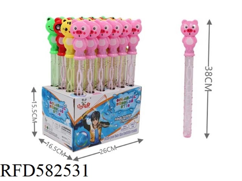 BEAR (38 CM SPIRAL BOTTLE) 24PCS