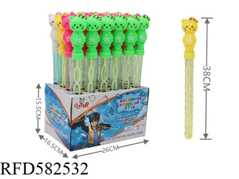 KT CAT (38 CM SPIRAL BOTTLE) 24PCS