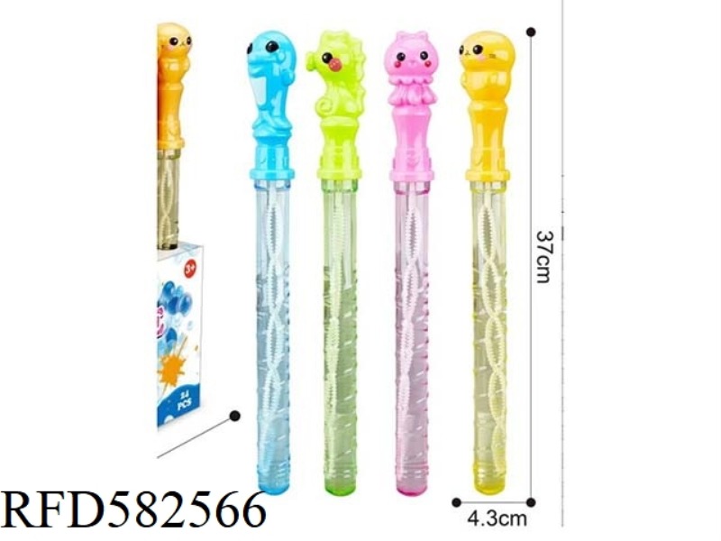 SEA ANIMAL BUBBLE STICK 110ML (5 PACK)