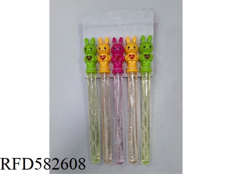 38cm rabbit bubble stick 118pcs 5 pack