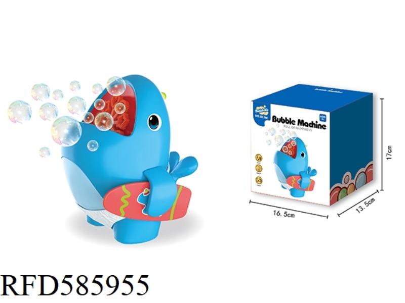 ELECTRIC WHALE BUBBLE MACHINE