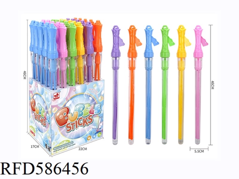 ROSE WESTERN SWORD BUBBLE STICK 30PCS