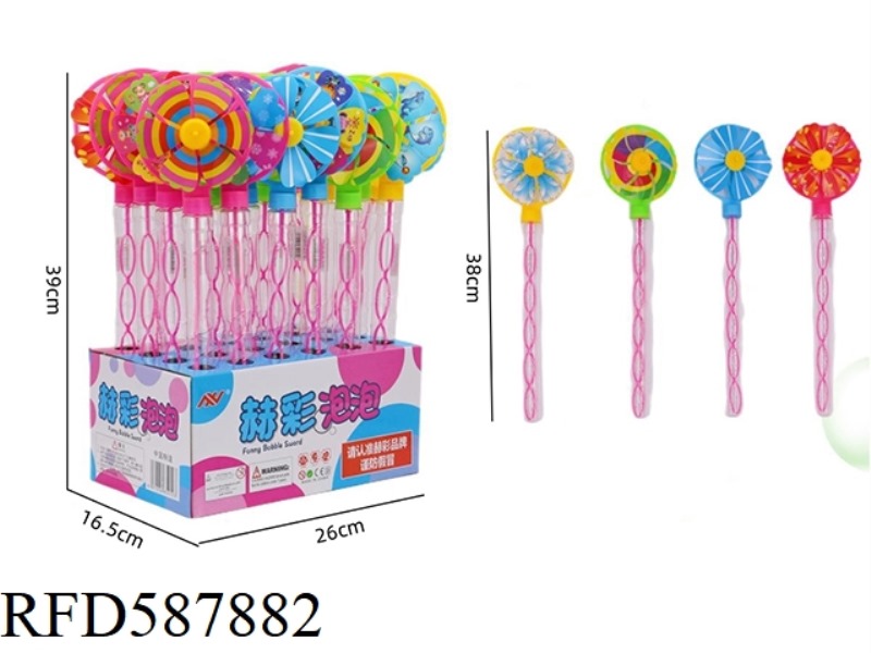 WINDMILL BUBBLE STICK 24PCS