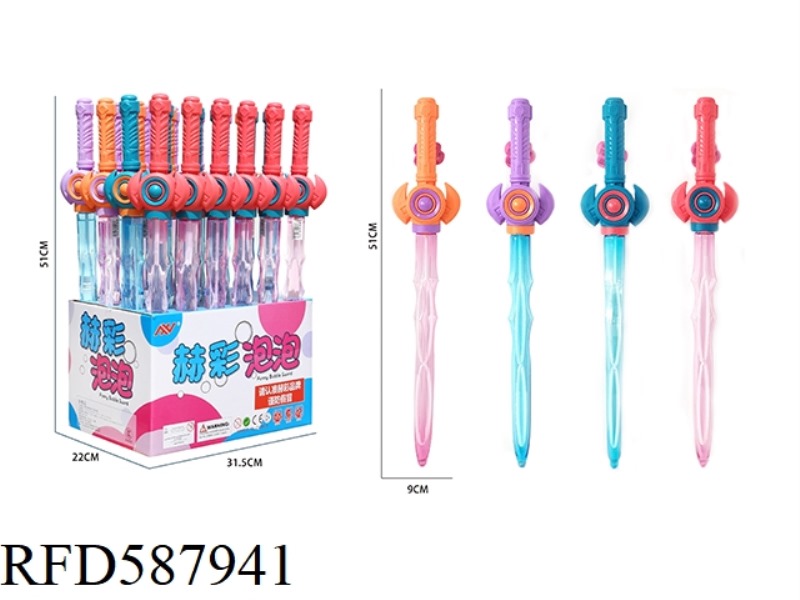 NEW SWORD BUBBLE STICK 24PCS
