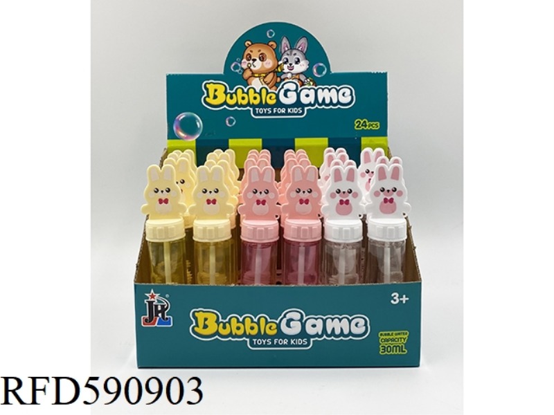 30ML RABBIT BUBBLE STICK 24PCS