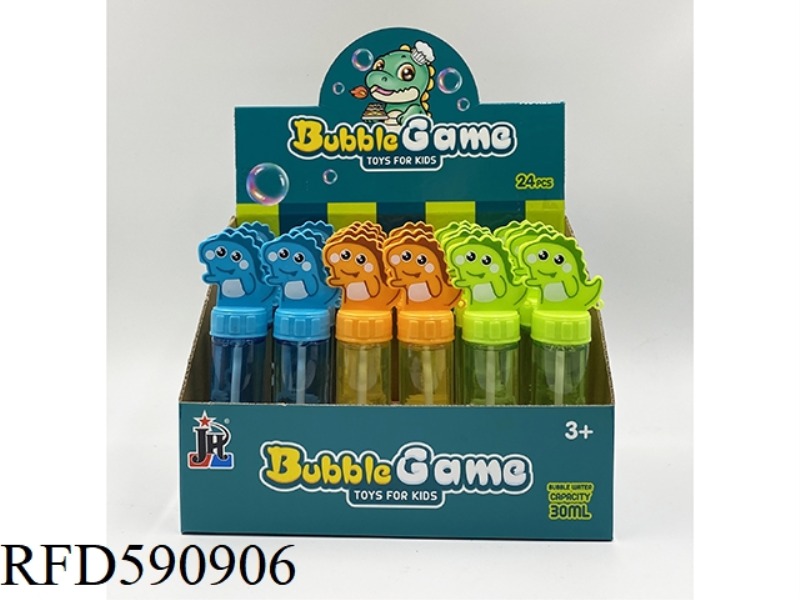 30ML DINOSAUR BUBBLE STICK 24PCS