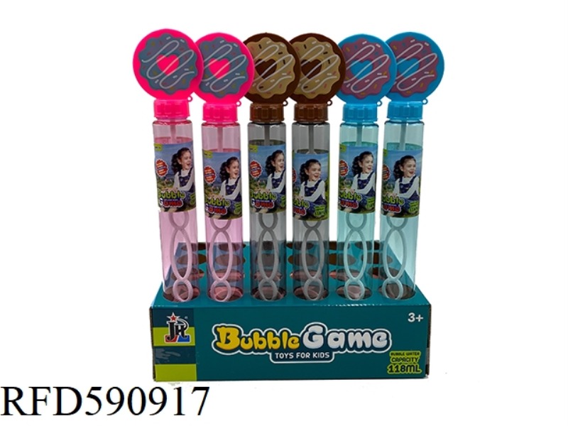 118ML DOUGHNUT BUBBLE STICK 24PCS