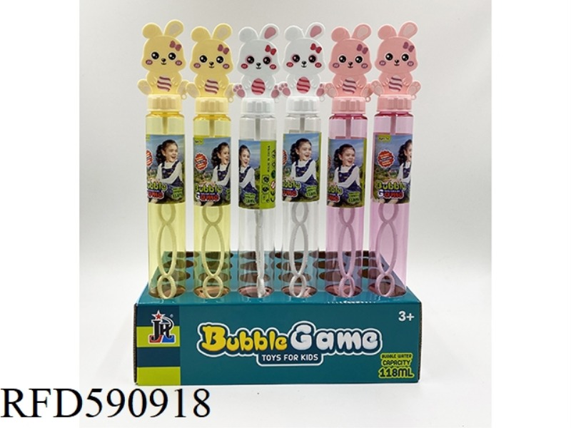 118ML BUNNY BUBBLE STICK 24PCS