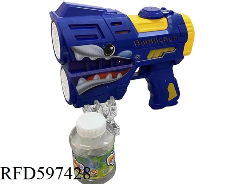 ELECTRIC TWIN-HEAD  20-HOLE SHARK BUBBLE GUN