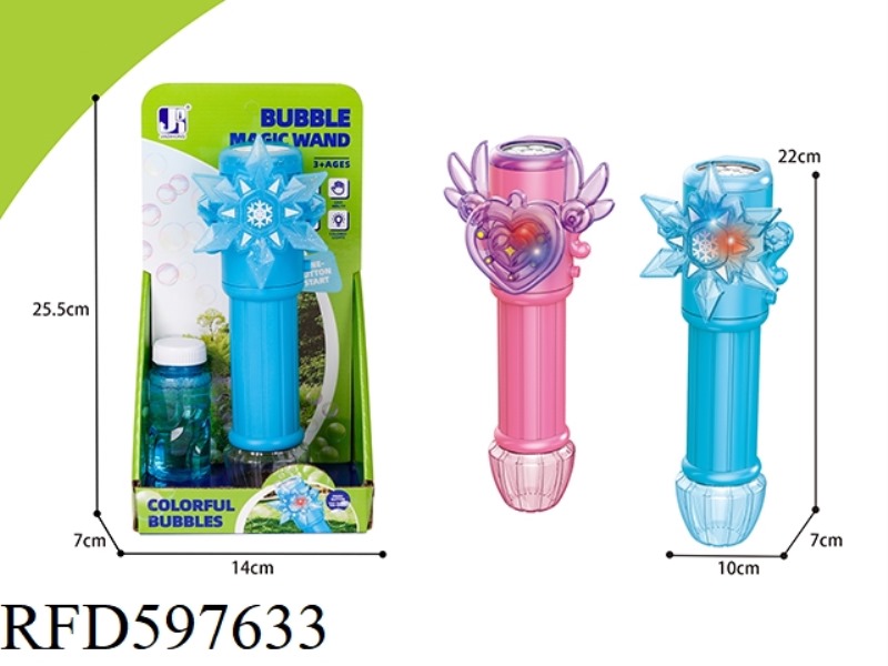 ELECTRIC LIGHT POROUS MAGIC BUBBLE STICK