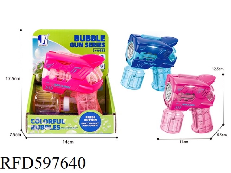 ELECTRIC TRUMPET POROUS SHARK BUBBLE GUN