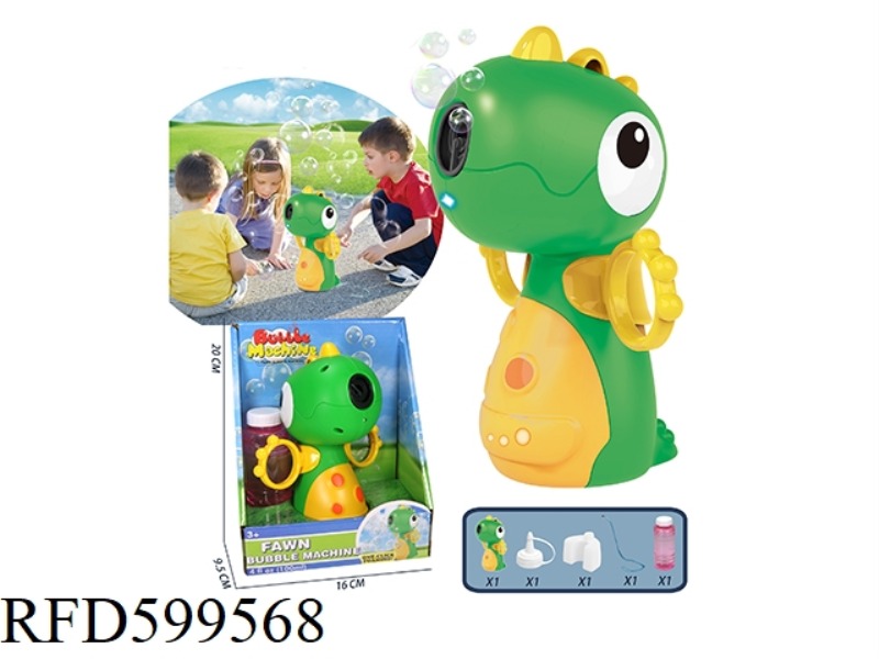 CARTOON DINOSAUR BUBBLE CAMERA