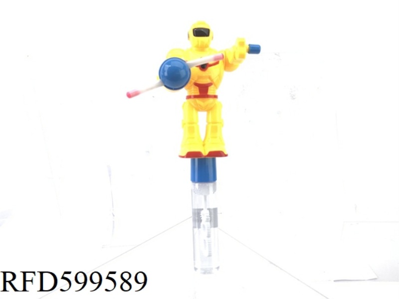 HAND-CRANKED MALE ROBOT GLOW STICK