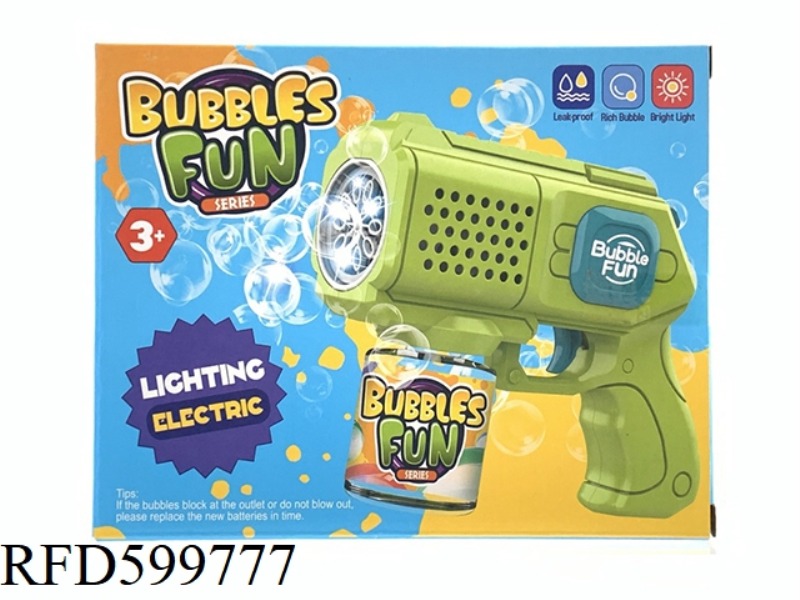 SPACE 10 HOLE BUBBLE GUN